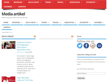 Tablet Screenshot of mediaartikel.com